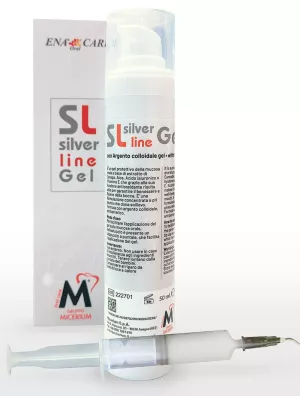 ENA Oral CARE SL Silver Line gél s koloidným striebrom (10 ppm)